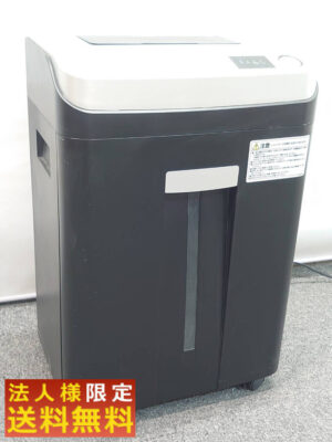 【法人様限定商品】 サンワサプライ オートフィードシュレッダー 400-PSD040 マイクロカット 業務用シュレッダー 電動シュレッダー オフィスシュレッダー 23L キャスター付き 【中古オフィス家具】 【中古】