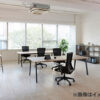 【法人様限定商品】 ワークテーブル ASO-W2411W ミーティングテーブル 会議テーブル ブラック脚 W2400 D1100 H720 オフィステーブル ワークデスク 作業台 天板カラー5色あり UTILITY Table 国産 【新品オフィス家具】 - 画像 (5)