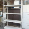 【法人限定送料無料】軽量ラック 重量ラック 中軽量ラック 耐荷重 150kg 軽中量ラック 軽中量棚 スチールラック 倉庫棚 物品棚 本棚 書棚 キャビネット ５段 W1200×D450×H2100【中古オフィス家具】【中古】 - 画像 (5)