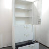 【美品】オカムラ レクトライン 上下書庫 両開き書庫 ラテラル書庫 キャビネット ユニット書庫 ダイヤル錠【中古オフィス家具】【中古】 - 画像 (2)