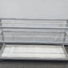 【法人限定送料無料】 傘立て オカムラ カサ立て 36人用 36本用 36名用 8マス W900mm×D300mm×H490mm シルバー 傘たて カサたて かさ立て アンブレラスタンド 玄関 レイングッズ 岡村製作所 okamura 93431A 国産【中古オフィス家具】【中古】 - 画像 (5)