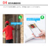 【送料無料】屋内IPカメラ ネットワークカメラ JUAN CLOUD ホームセキュリティカメラ JA-CA43 Wi-Fiネットワーク 水鏡 【新品】 - 画像 (5)