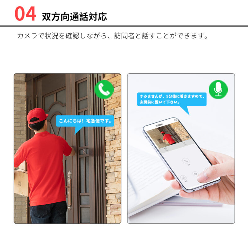 【送料無料】屋内IPカメラ ネットワークカメラ JUAN CLOUD ホームセキュリティカメラ JA-CA43 Wi-Fiネットワーク 水鏡 【新品】 - 画像 (5)
