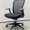 コクヨ エトス オフィスチェア デスクチェア 肘付き キャスターチェア CRS-G1600N 4脚セット【中古】 - 画像 (2)