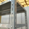 【法人限定送料無料】 中軽量ラック 軽量棚 スチールラック スチールキャビネット 倉庫棚 物品棚 本棚 書棚 キャビネット 6段【中古オフィス家具】【中古】 - 画像 (6)