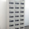 コクヨ シューズロッカー 24人用 3列8段 W900 窓付き 下駄箱 ナチュラルグレー - 画像 (2)