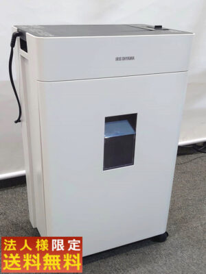 【法人様限定商品】 【送料無料 地域限定】2022年製 シュレッダー アイリスオーヤマ AFSR100C 電動シュレッダー オフィスシュレッダー オートフィードシュレッダー 業務用シュレッダー IRIS OHYAMA オフィス用シュレッダー ホワイト色 A4対応 クロスカット【中古オフィス家具】 【中古】