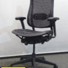 【送料無料 東京地区限定】 ハーマンミラー Herman Miller セラチェア Cella chair オフィスチェア デスクチェア 肘付き 事務チェア 役員チェア キャスターチェア エグゼクティブチェア マネジメントチェア 事務イス 事務椅子 ひじ付き 肘付 テレワーク リモートワーク 在宅勤務 在宅ワーク CJ133AACCl【中古オフィス家具】【中古】