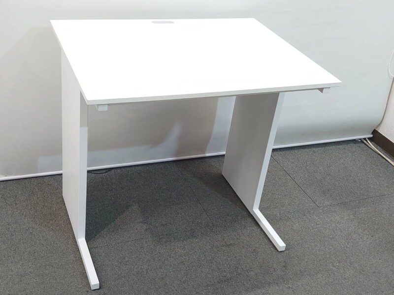 4人用パネルデスクセット 平机・チェア付き 集中ブース仕様【中古】 - 画像 (13)