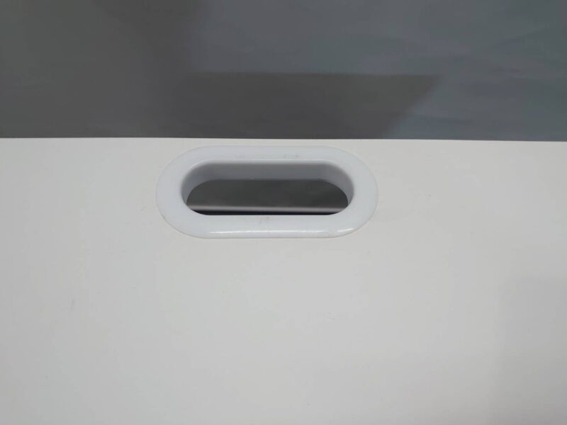 4人用パネルデスクセット 平机・チェア付き 集中ブース仕様【中古】 - 画像 (15)