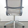【送料無料 地域限定】 ４脚セット ハーマンミラー セトゥーチェア オフィスチェア メッシュチェア Herman Miller Setu Chair 肘付き グレー色【中古オフィス家具】【中古】 - 画像 (6)