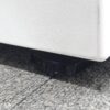 コクヨ 昇降式2段ワゴン ホワイト カギ付き W410 国産キャスター付 - 画像 (7)