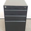 ハーマンミラー POSH デスクセット W1200 平机 ファイルキャビネット 片袖机 ブラウン×ブラック - 画像 (14)