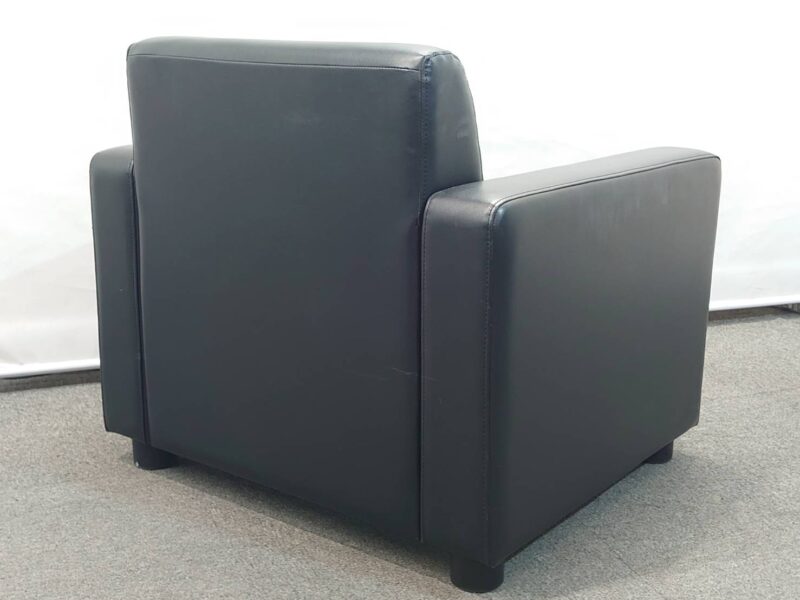 コクヨ 応接セット ３点セット ２人掛けソファ×1 １人掛けソファ×1 テーブル【中古】 - 画像 (12)