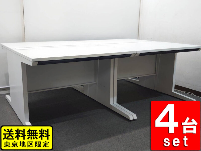 平机 オフィスデスクイトーキ CZR ４台セット