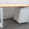 HermanMiller POSH 平机 W1200 ワゴンセット 3段鍵付き - 画像 (2)
