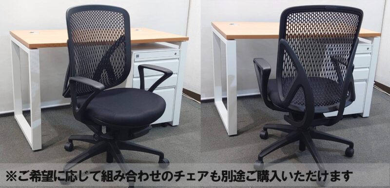 HermanMiller ハーマンミラー POSH ポッシュ デスク ワゴン付き オフィスデスク デスク 机 PC - 画像 (9)