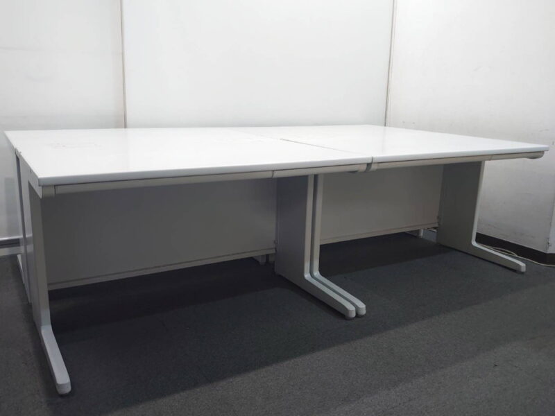 開業セット トヨスチール 平机 片袖机 ４台セット デスクワゴン インクルード イトーキ【中古オフィス家具】 - 画像 (5)