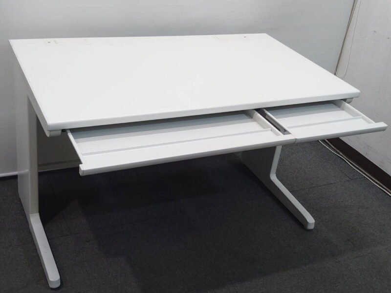 開業セット トヨスチール 平机 片袖机 ４台セット デスクワゴン インクルード イトーキ【中古オフィス家具】 - 画像 (12)