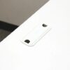 プラス フラットライン 平机 W1000 ホワイトグレー スチールデスク - 画像 (3)