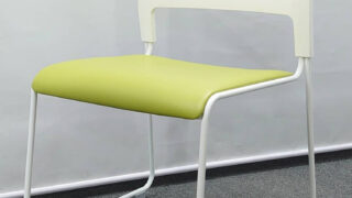 中央可鍛工業 MORループスタッキングチェア 5脚セット 会議用椅子