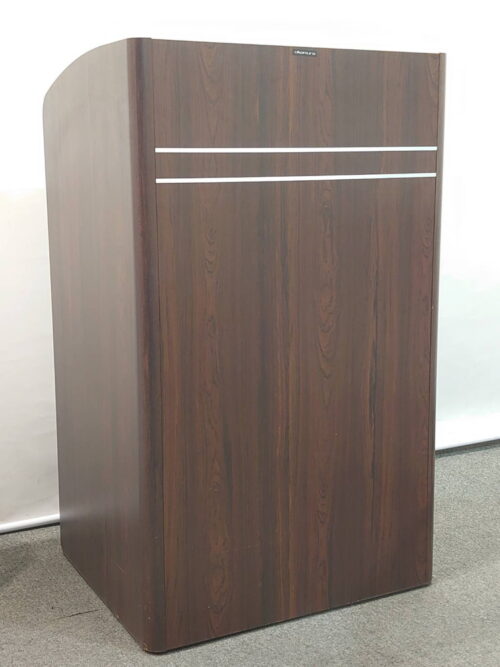 オカムラ ハイカウンター 木製受付台 W600×D500×H1000 ブラウン