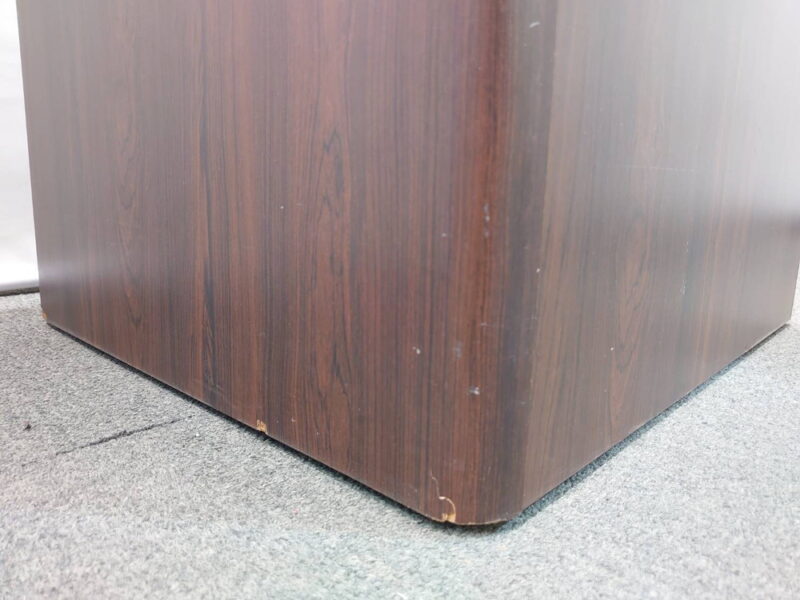 オカムラ ハイカウンター 木製受付台 W600×D500×H1000 ブラウン - 画像 (9)