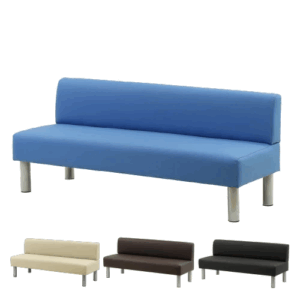 ロビーベンチ 背付き 3人掛け 幅1500mm 医療 受付 LBS-150 新品