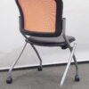 会議チェア ミーティングチェア ネスティングチェア 関家具 ４脚セット - 画像 (4)