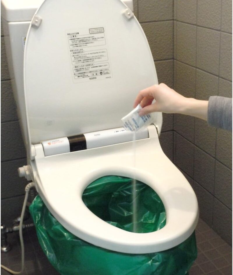 非常用トイレ袋 3回分 ベンリー袋R ケンユー 簡易トイレ 防災用 - 画像 (5)