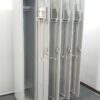 4人用ロッカー オカムラ製 カギ・ミラー付き 更衣室用 W900 D515 H1790 - 画像 (2)