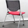 会議チェア 10脚セット オカムラ プロスタック 8140ZZ ネスティング - 画像 (5)