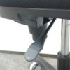 オフィスチェア 関家具 肘無し 布張り ミドルバック ブラック - 画像 (5)
