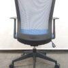 メッシュチェア 背ブルー 肘付き アイリスチトセ SFN-46M0-M B - 画像 (4)