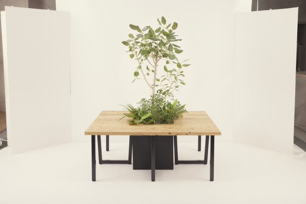 キイノクス 植栽テーブル Green Pit KIINNOX | オフィス家具の