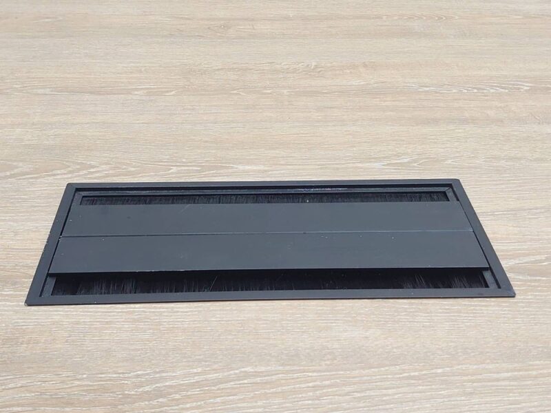 オフィス家具セット 4名用 イトーキ フルゴ 木目 W2400 配線カバー付 - 画像 (12)