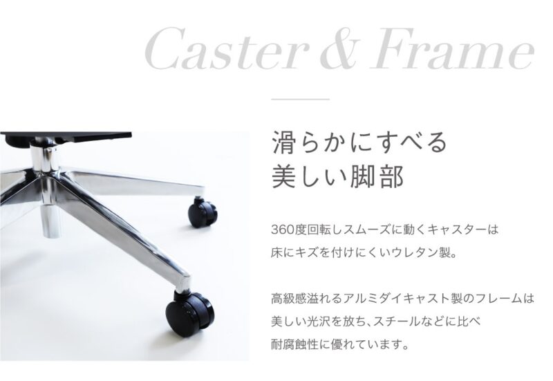 オフィスチェア WLB-1A メッシュ ハイバック 肘付 リクライニング 新品 - 画像 (11)