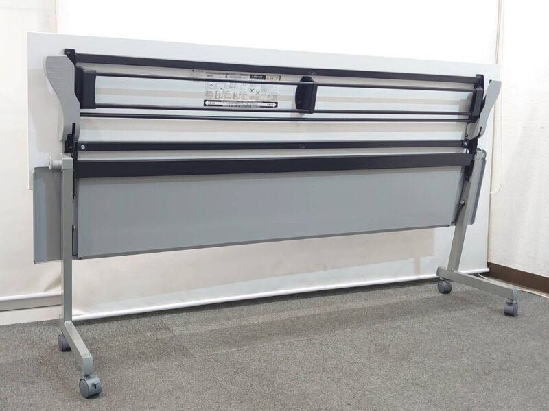 アイリス 会議テーブル 4台セット 折りたたみ W1800×D450 白 - 画像 (7)