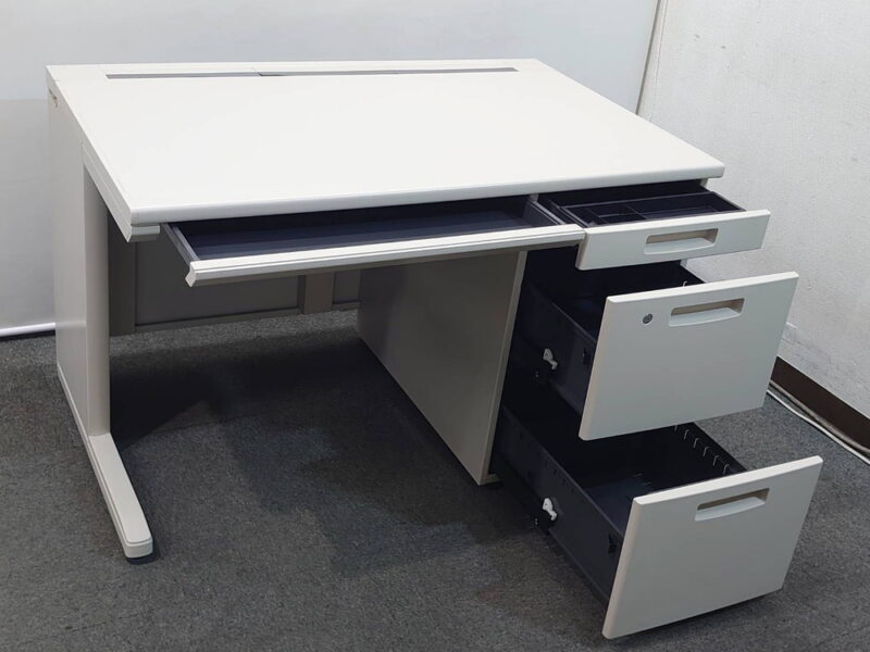片袖机 オフィスデスク コクヨMX SDP-MXZ11F1 W1100 中古 - 画像 (2)