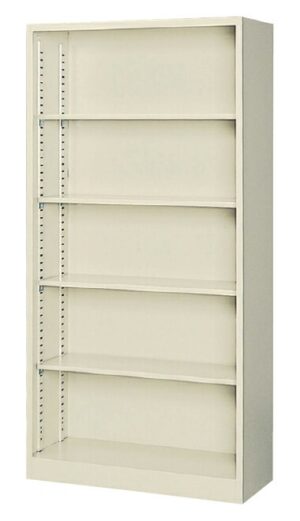 【法人様限定商品】 オープン書庫 新品 国産 W880×D400×H1790 ニューグレー色 オフィス キャビネット