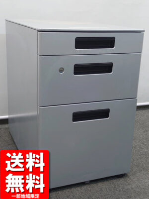 ワゴン 3段 デスクワゴン コクヨ GT カギ付き SD-GT46V3S81N 中古
