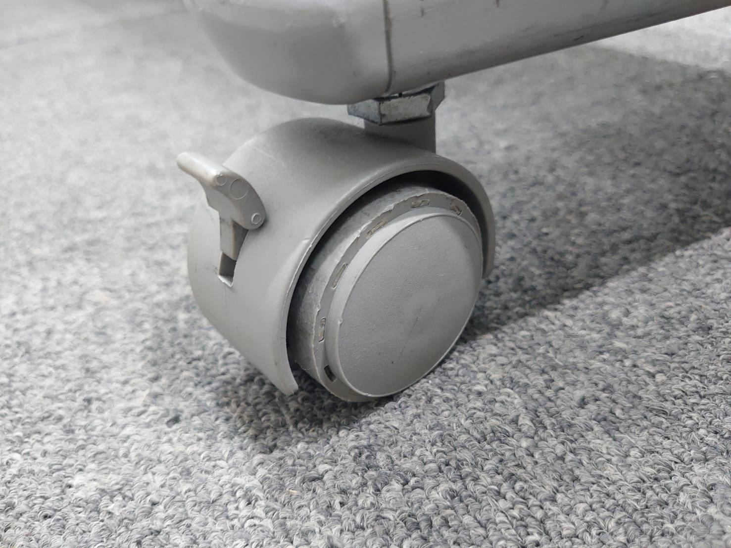 会議テーブル 折りたたみ 4台セット W1800×D450×H720 オカムラ 8184NA スタックテーブル 中古 - 画像 (6)