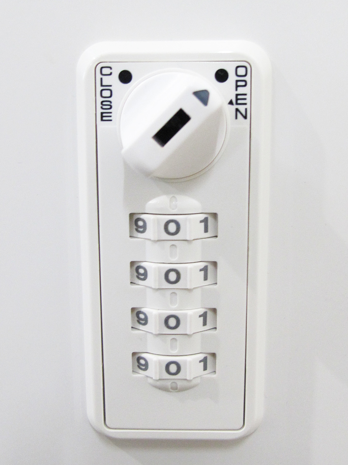 両開き書庫 スチール キャビネット イトーキ シンライン W900 D450 H2135 中古 - 画像 (4)