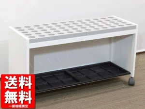 傘立て コクヨ US-801 60本用 ホワイト 幅890×奥行320×高さ475mm 日本製 リユース品