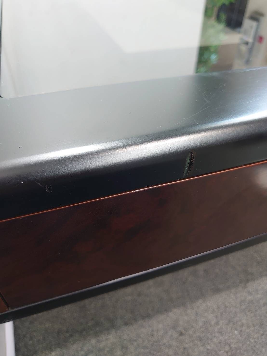 応接セット 4点セット マルニ製ソファ+カリモク製ローテーブル 革張り 天然木 リユース品 中古 - 画像 (19)