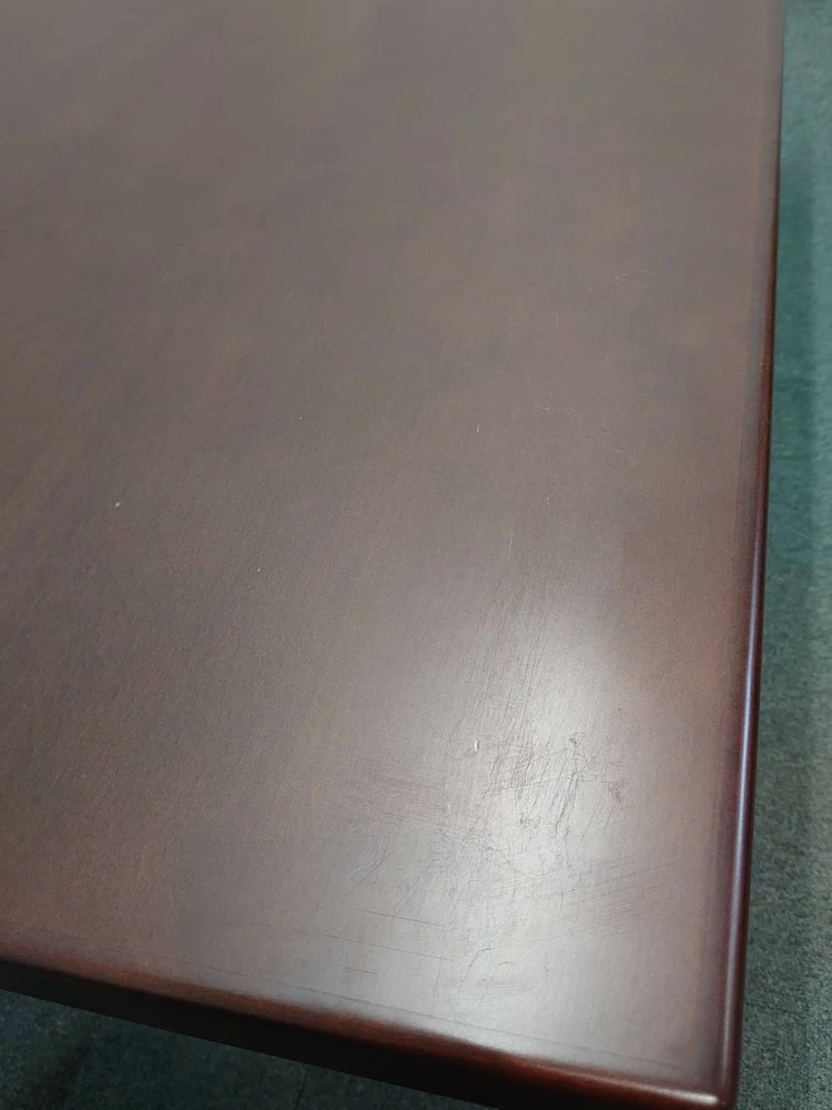 応接セット 合皮 7点セット オリバー 1人掛け4脚+テーブル+サイドテーブル 中古 - 画像 (12)