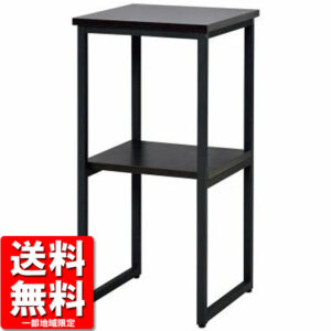 新品 コンパクト電話機台 シンプル アールエフヤマカワ 幅350×奥行350×高さ730 ダークN RFTC-3573DB2