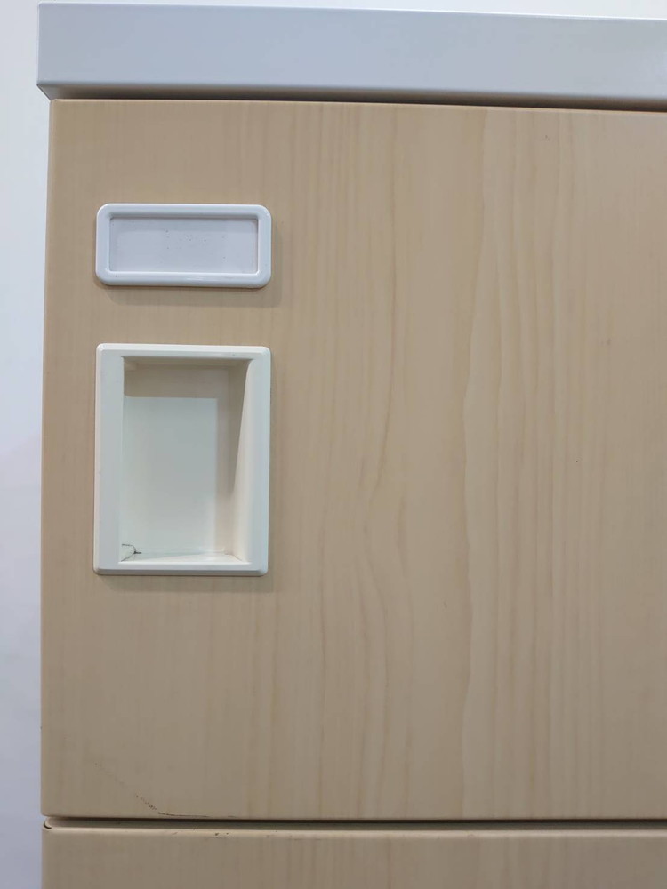 ロッカー 扉付き 中棚付き コクヨ 8人用 W600 D380 H1140 - 画像 (5)