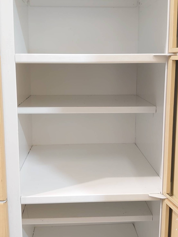 ロッカー 扉付き 中棚付き コクヨ 8人用 W600 D380 H1140 - 画像 (6)