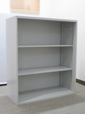 オープン書庫 可動棚付き ナイキ NWS W900 D400 H1050 ウォームホワイト 中古